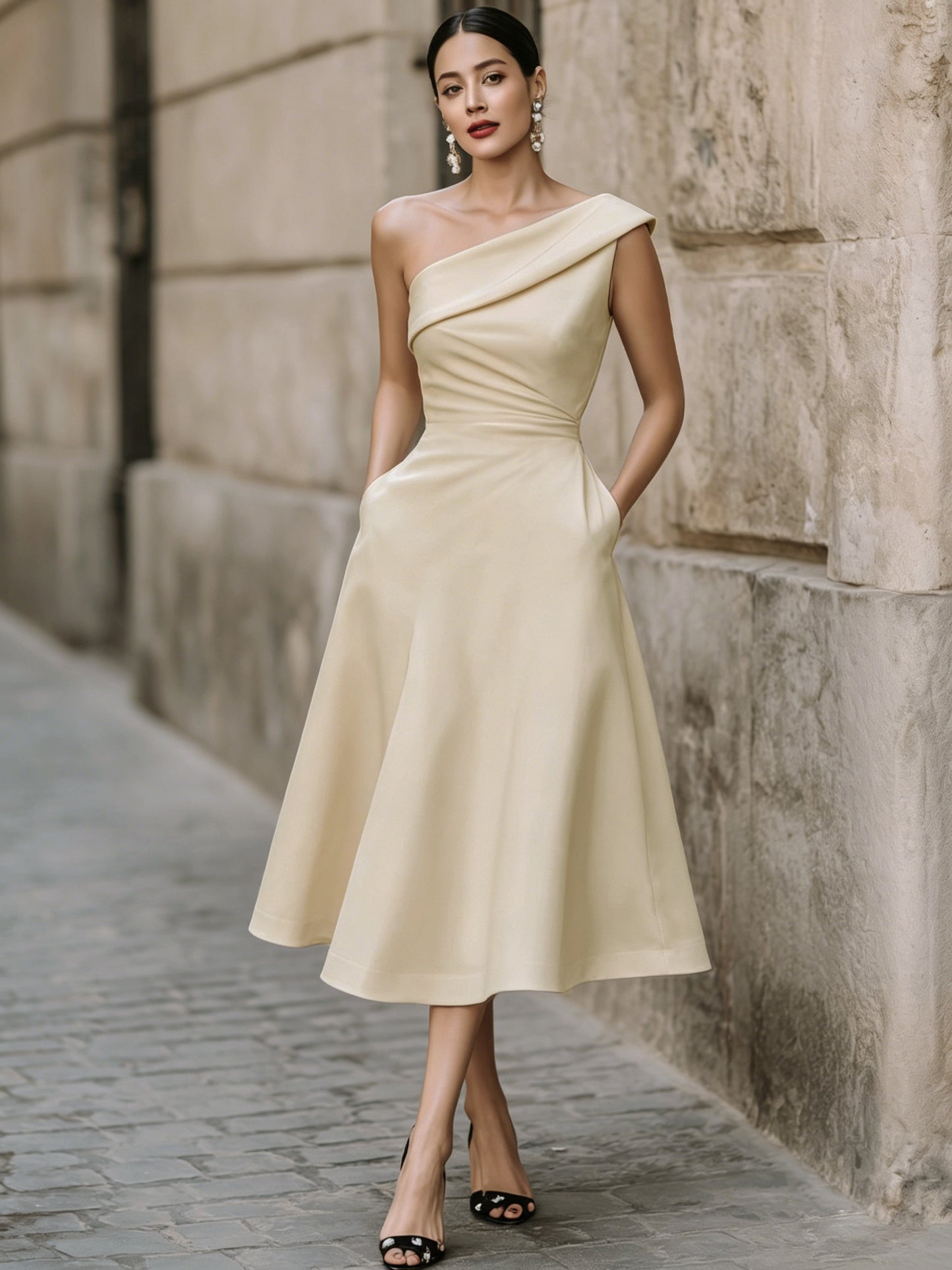 Sexy Off Shoulder Large Swing Women's Dress