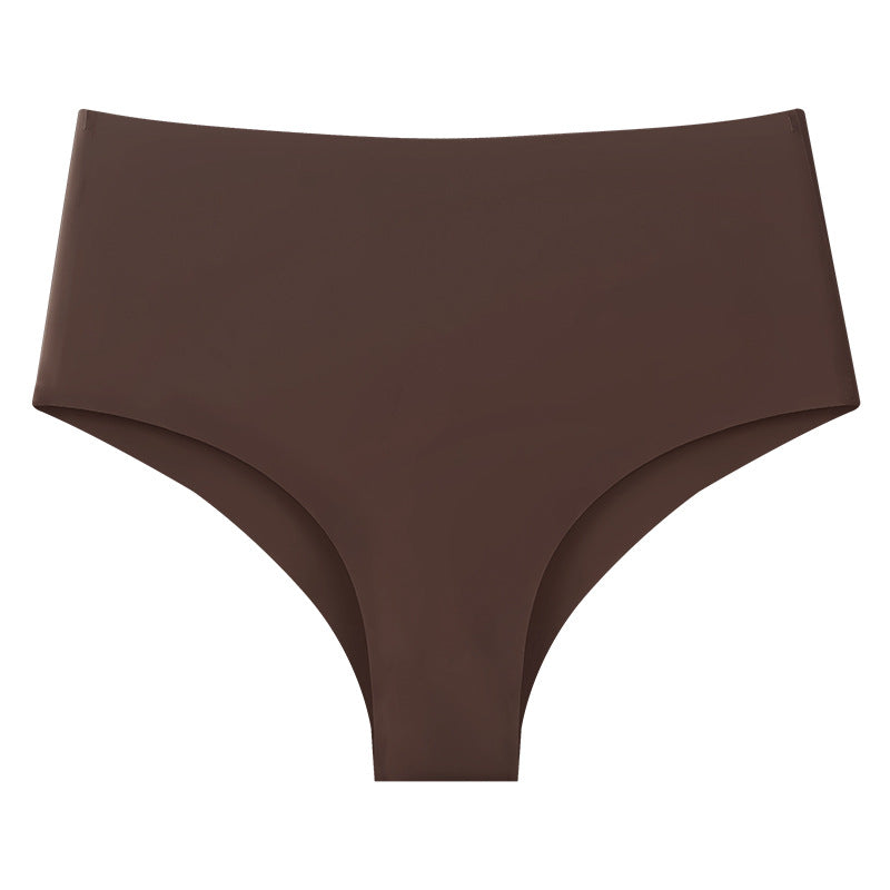 Women's Solid-Colored Breathable Seamless Ice Silk Underwear