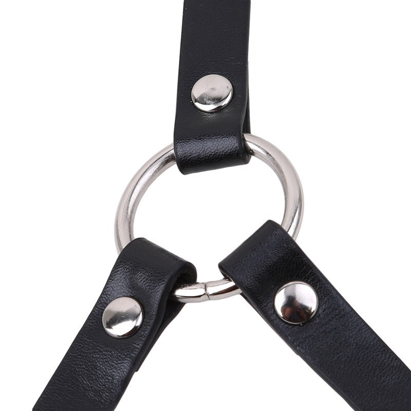 Casual Leather Waistband with personalized waist straps