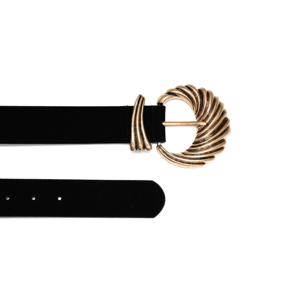 Women's Flower Shaped Alloy Belt 3D floral design