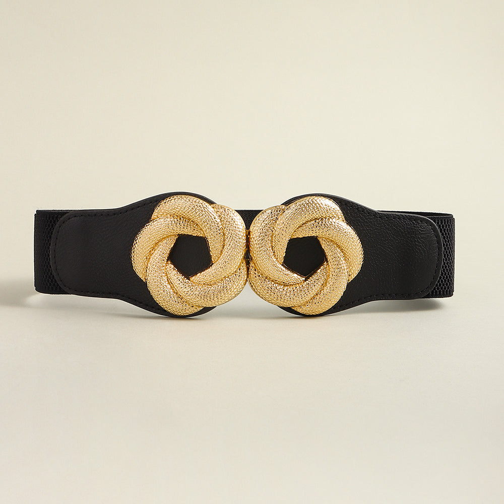 Women's Elastic Flower Belt fashion accessory