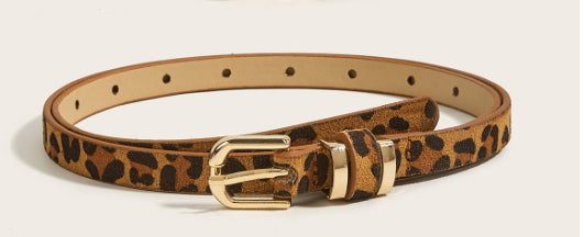 Retro Thin Small Belt with Pin Buckle