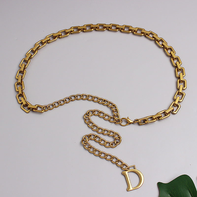 Metal Waist Chain for jeans and dresses