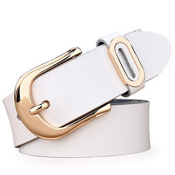 Women's Leather Belt fashion accessory