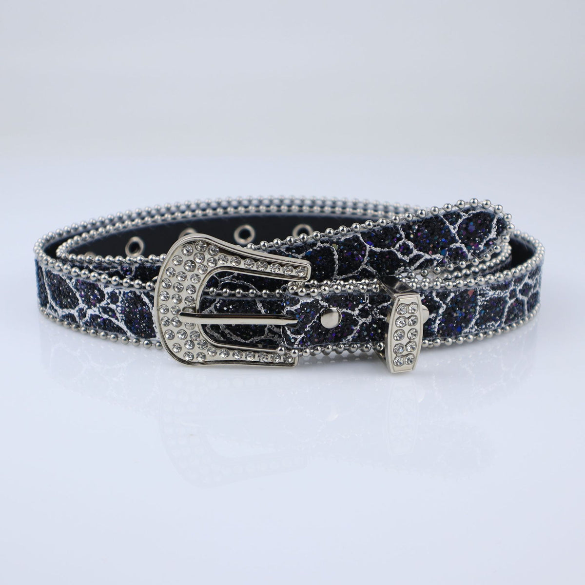 Rhinestone Women's Thin Belt – I-Style Design