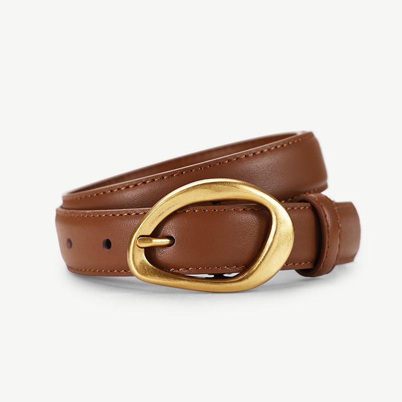 Women's Cowhide Leather Belt
