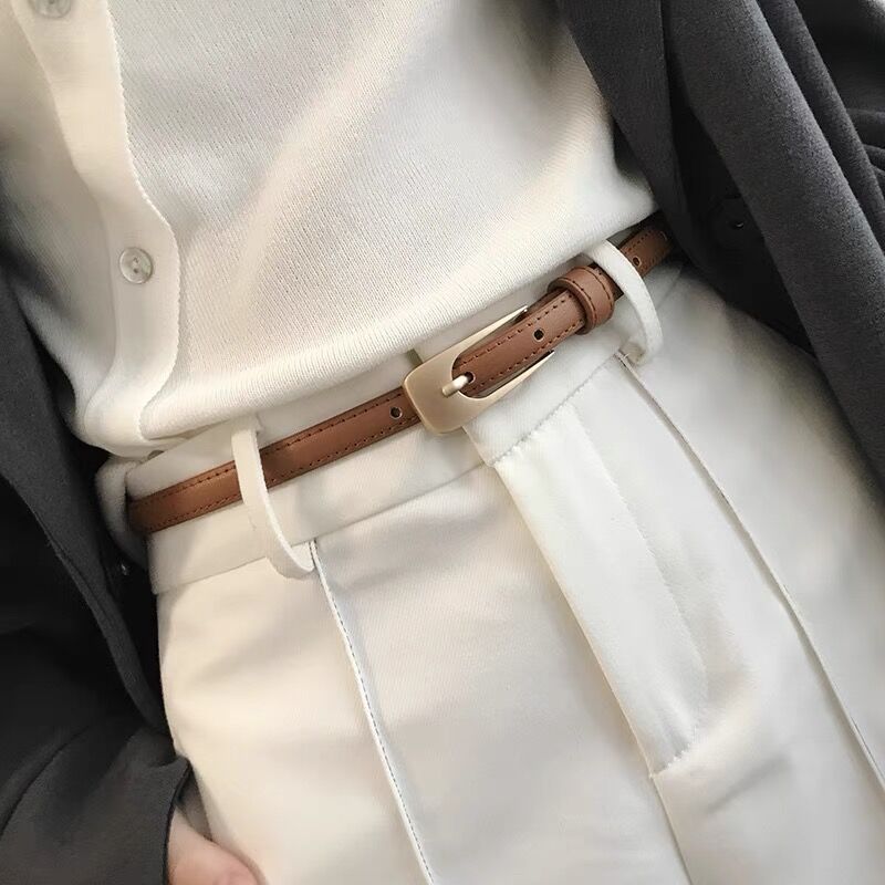 Women's Retro Thin Jeans Belt