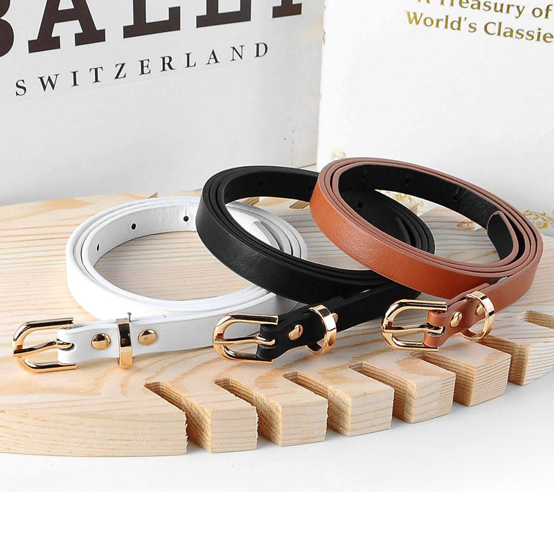 Women's PU Leather Belt For Jeans And Trousers