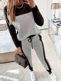 New Korean-style Casual Long-sleeve Trendy Hoodie Set