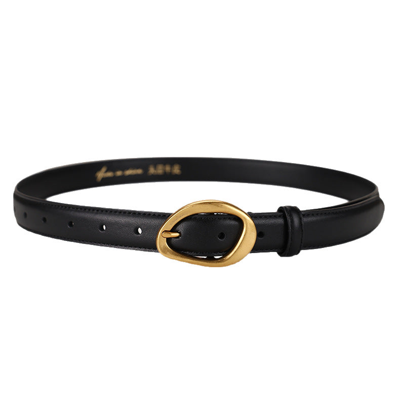 Women's Cowhide Leather Belt