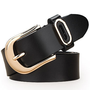 Women's Leather Belt fashion accessory