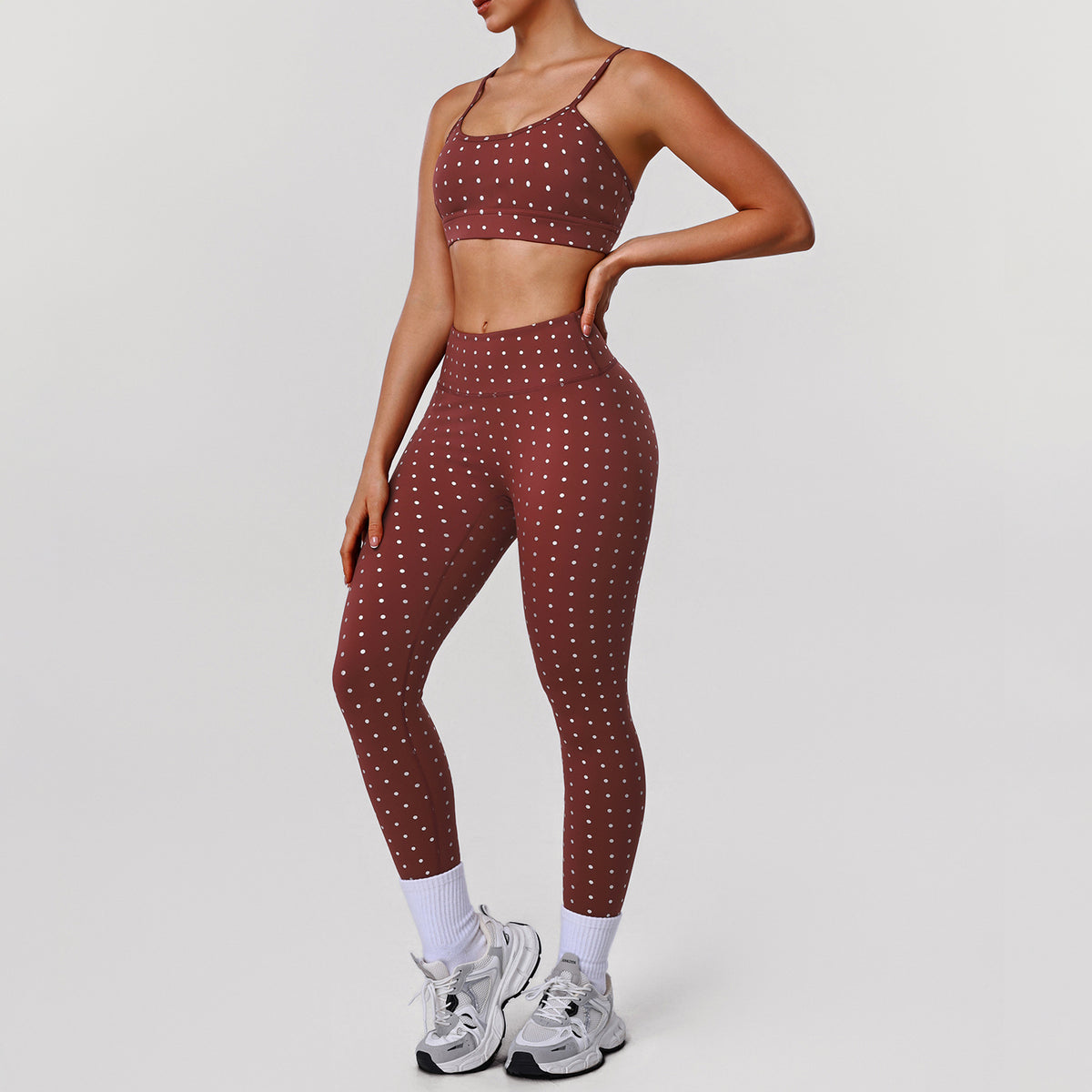 Push-up Sports Bra And Workout Outfit Set