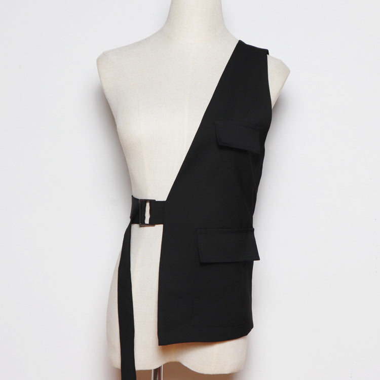 Women's Summer Waistcoat Vest front view