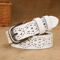 Women's Hollow Leather Belt