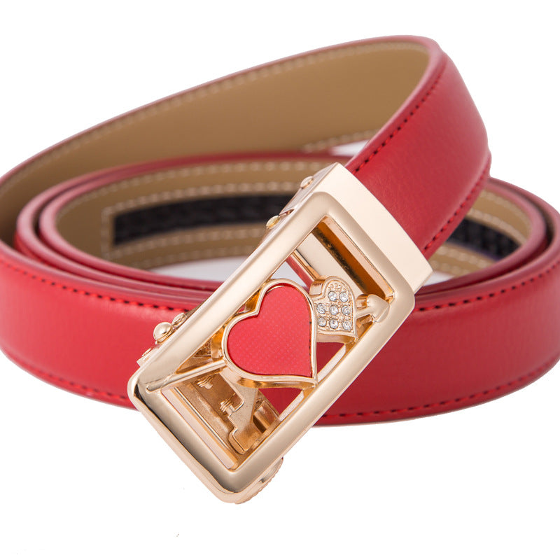 Automatic Buckle Belt – Adjustable Fashion Waist Belt
