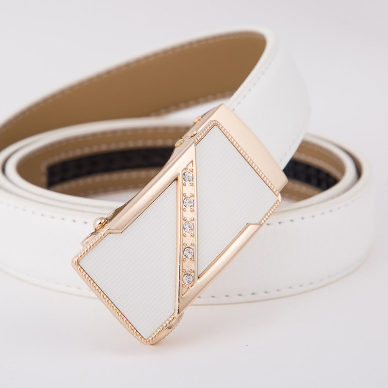Automatic Buckle Belt – Adjustable Fashion Waist Belt