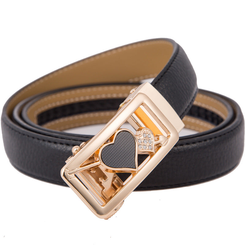 Automatic Buckle Belt – Adjustable Fashion Waist Belt