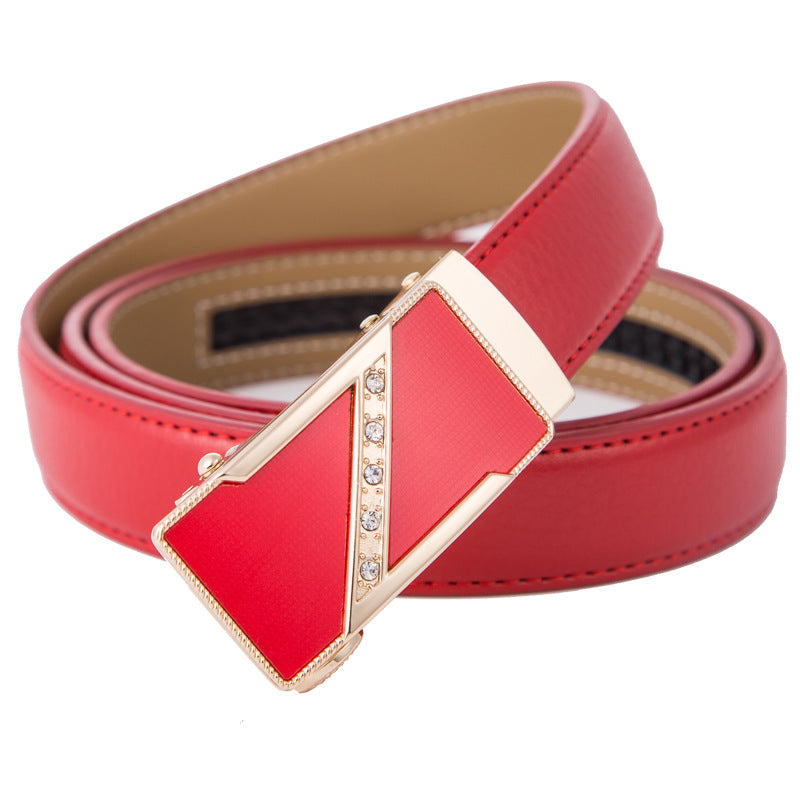 Automatic Buckle Belt – Adjustable Fashion Waist Belt