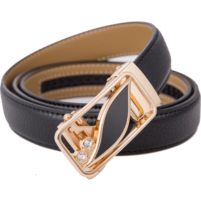 Automatic Buckle Belt – Adjustable Fashion Waist Belt
