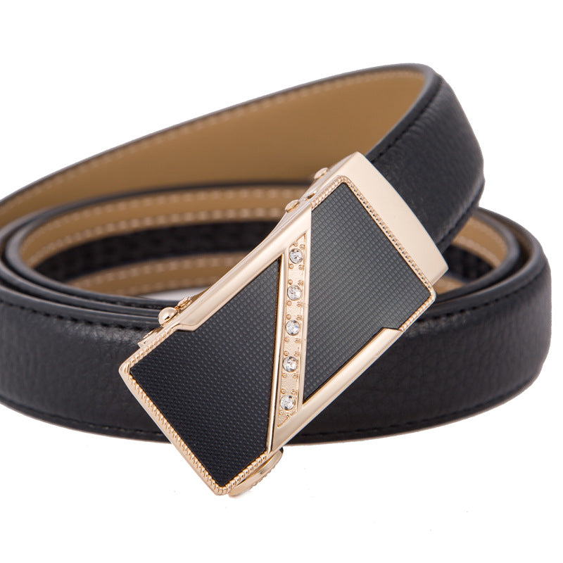 Automatic Buckle Belt – Adjustable Fashion Waist Belt