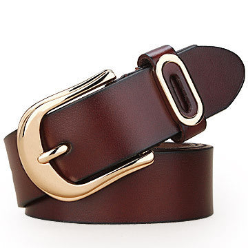 Women's Leather Belt fashion accessory