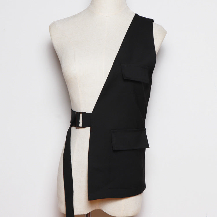 Women's Summer Waistcoat Vest front view