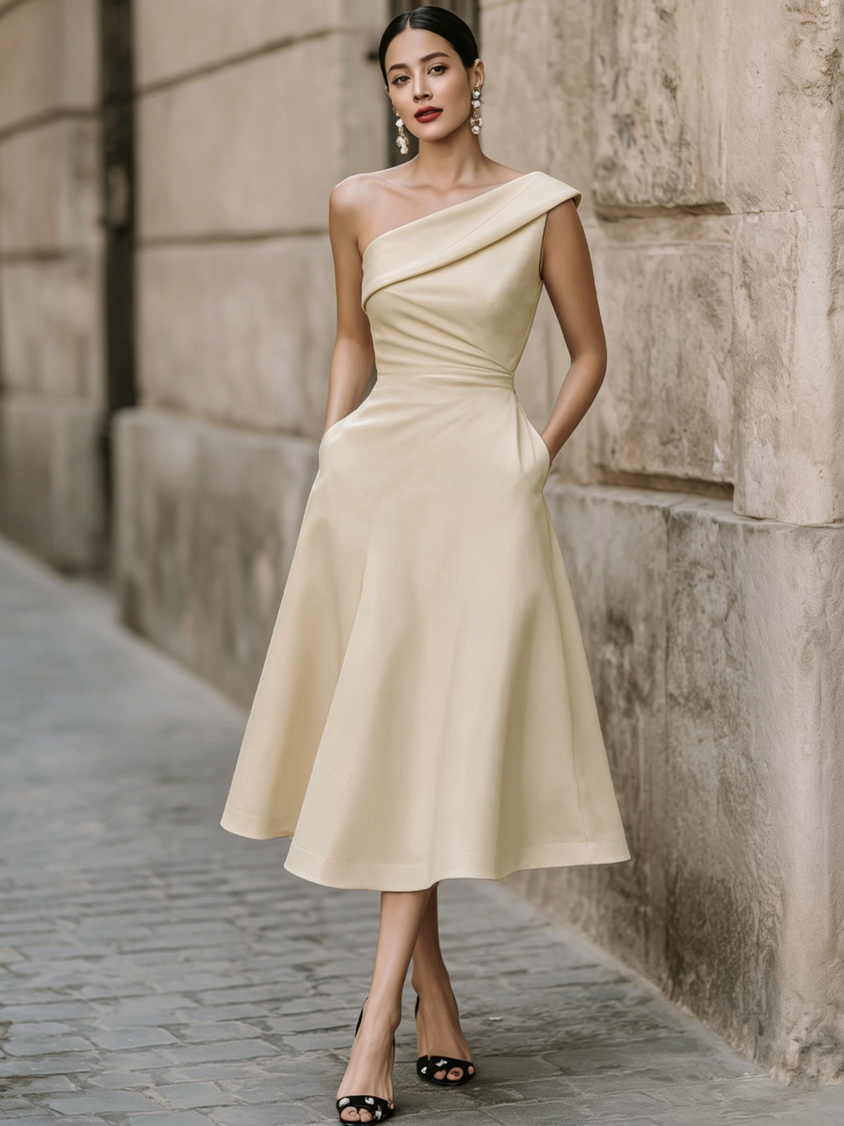 Sexy Off Shoulder Large Swing Women's Dress
