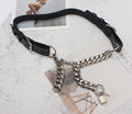 Designer Metal Leather Chain Fashion Accessory