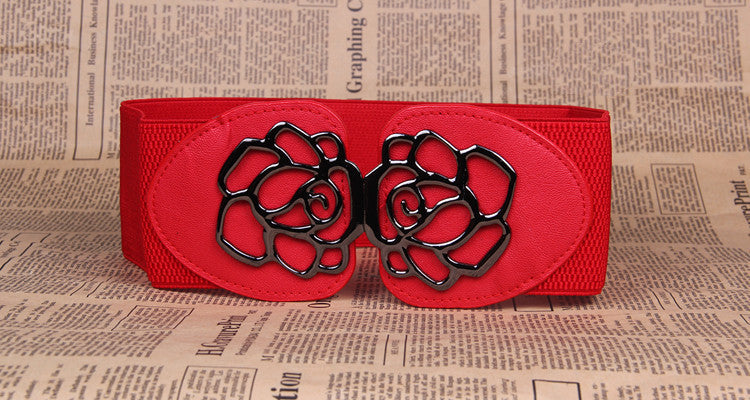 Women's Elastic Belts 3 pack stretch waist accessory