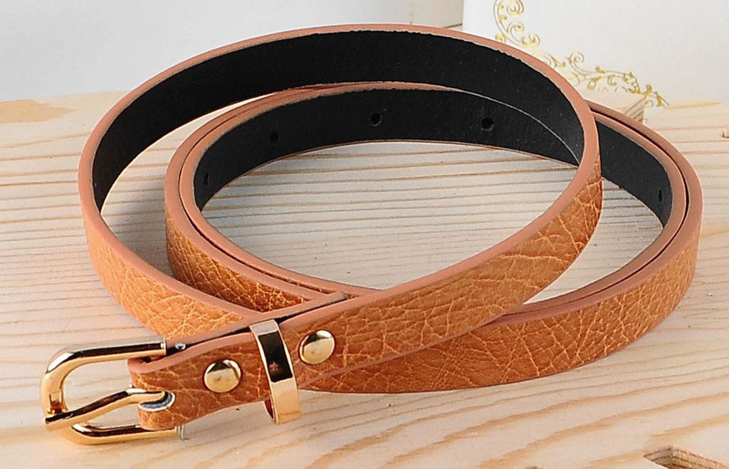 Women's PU Leather Belt For Jeans And Trousers