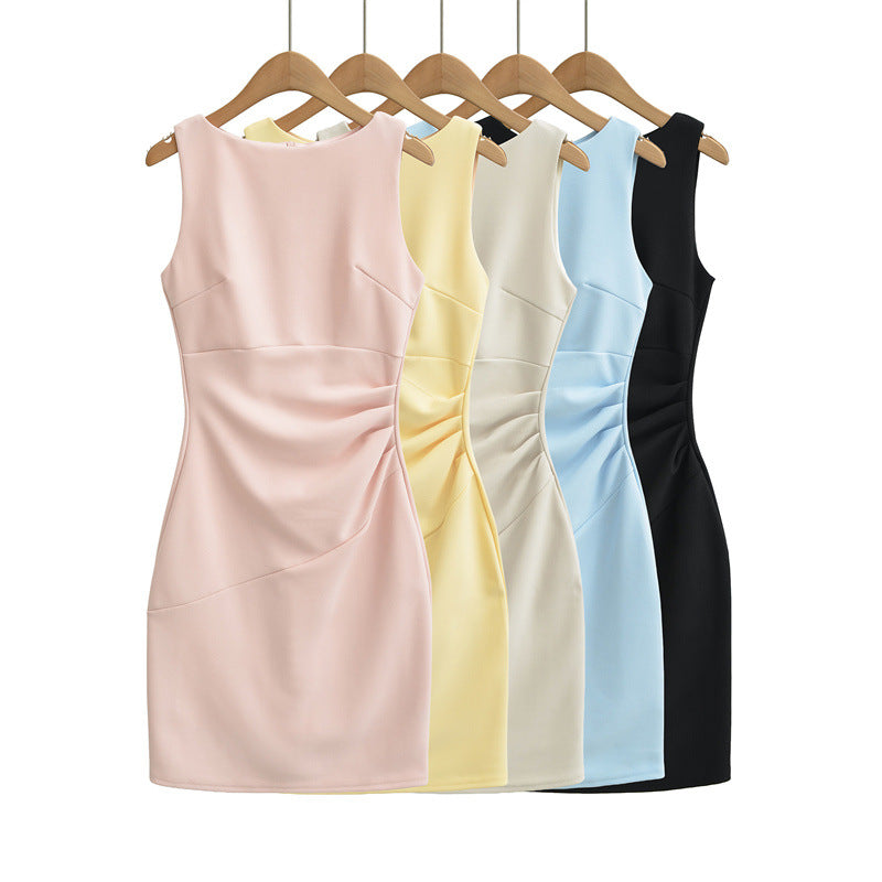Fitted Waist Bodycon Dress For Women