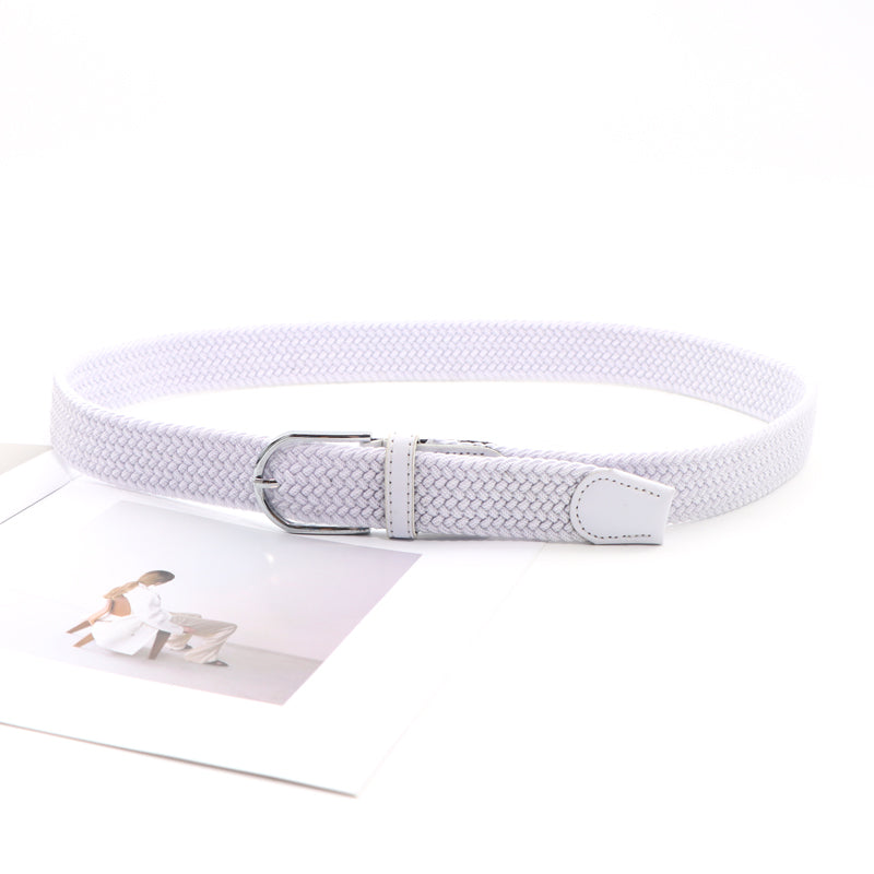 Braided Elastic Belt – New Casual Versatile Stretch Belt