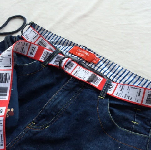Bicyclic Buckle Belt for men and women fashion style