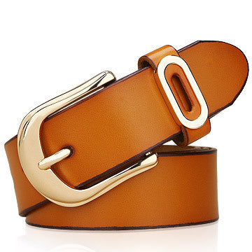 Women's Leather Belt fashion accessory