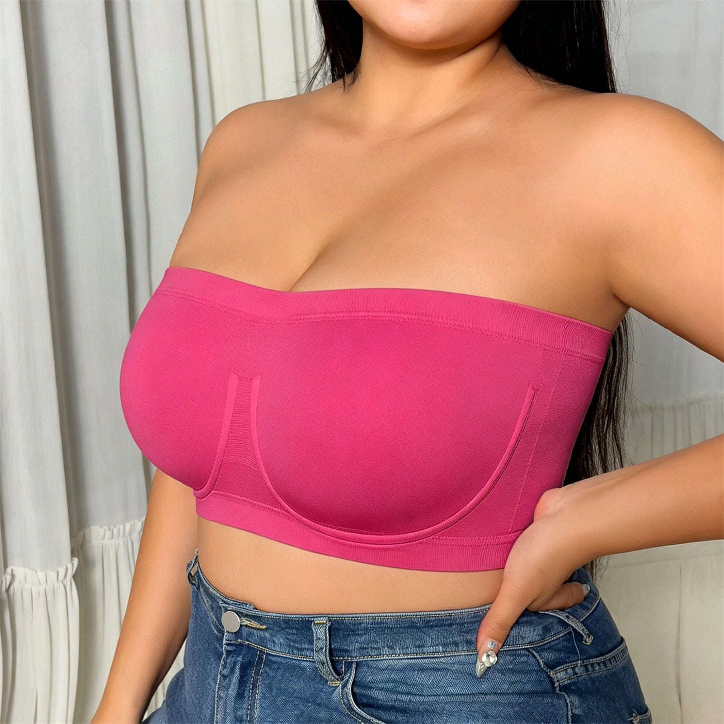 Strapless Non-slip Tube Top Bra