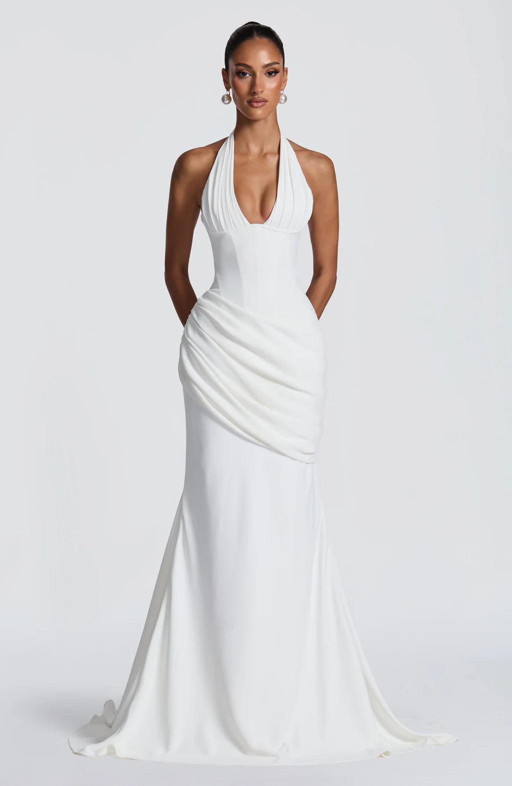 Womens Fashion New Arrival Elegant, Backless, Waist-cinching Dress