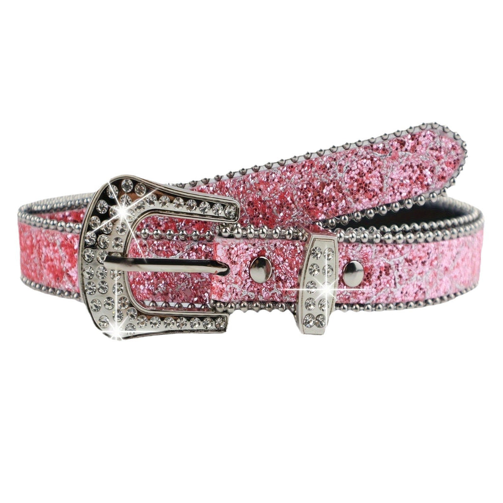 Rhinestone Women's Thin Belt – I-Style Design