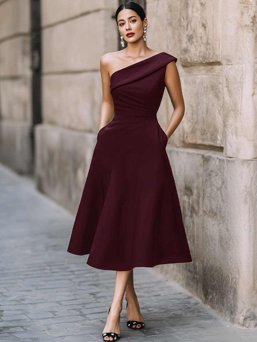 Sexy Off Shoulder Large Swing Women's Dress