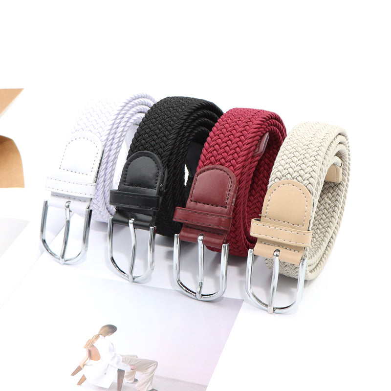 Braided Elastic Belt – New Casual Versatile Stretch Belt