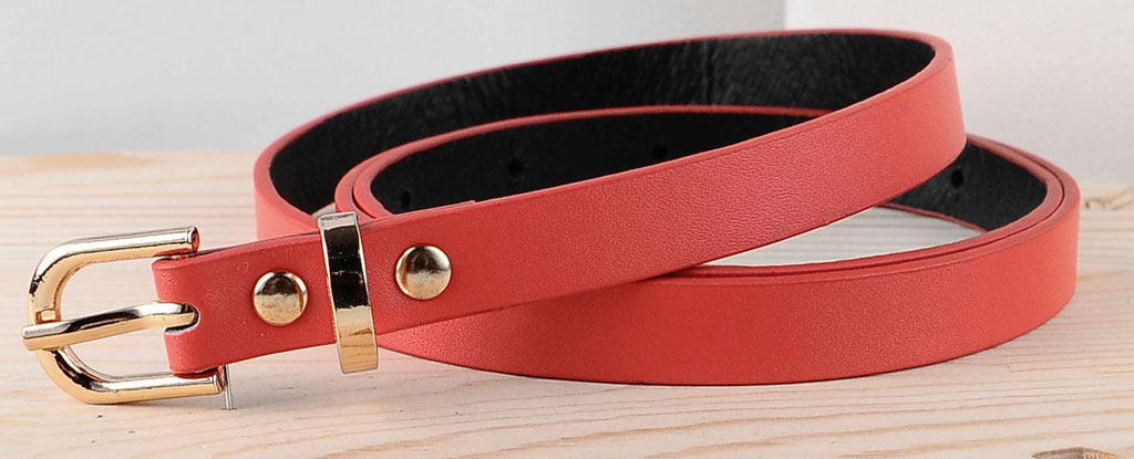 Women's PU Leather Belt For Jeans And Trousers