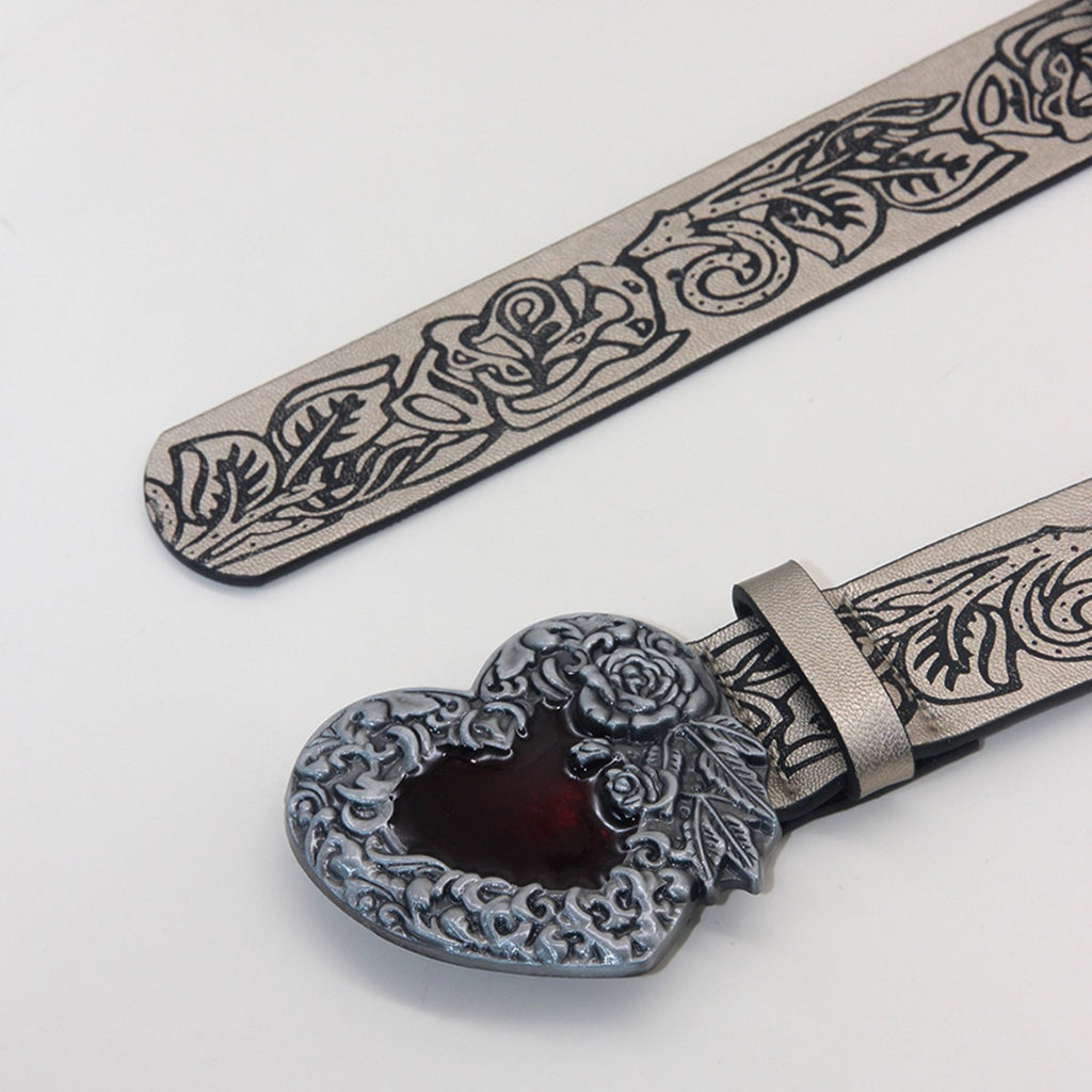 Vintage Punk Love Belt Y2K Fashion Accessory