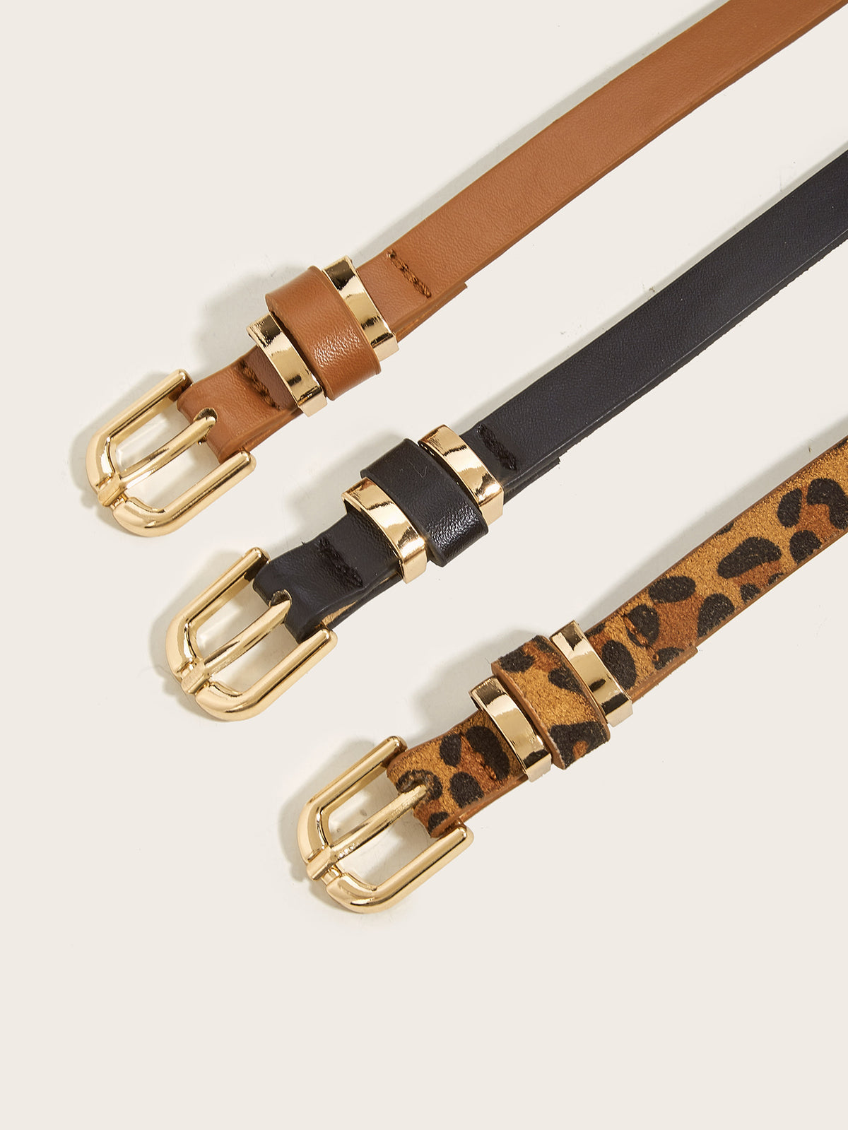 Retro Thin Small Belt with Pin Buckle