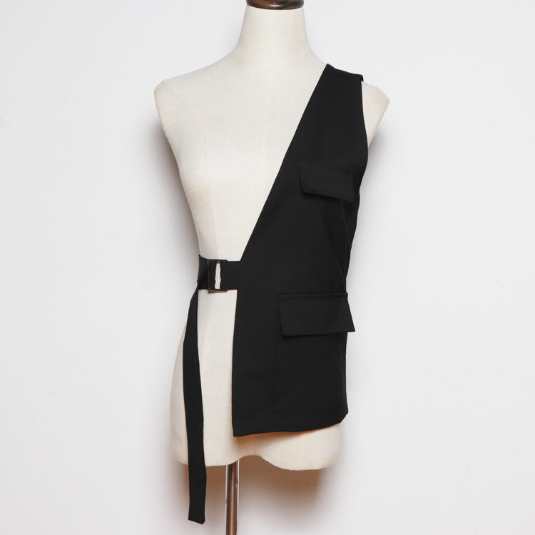 Women's Summer Waistcoat Vest front view