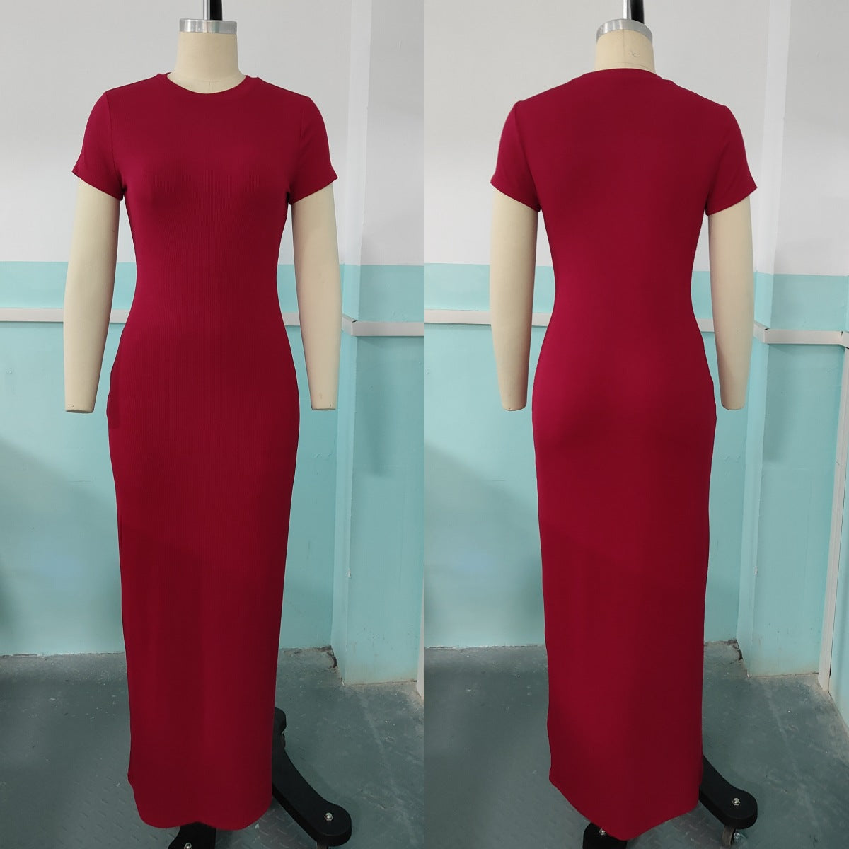 Feminine Tight-Fitting Long Fashionable Casual Dress