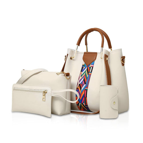 4-Piece Women's Handbag Set  