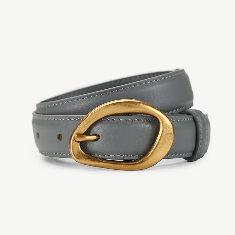 Women's Cowhide Leather Belt