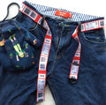 Bicyclic Buckle Belt for men and women fashion style