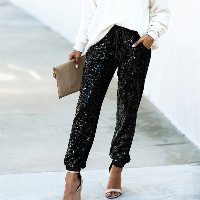 Straight-leg Casual Pants Women's Trousers