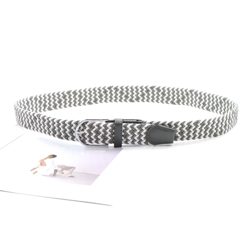 Braided Elastic Belt – New Casual Versatile Stretch Belt