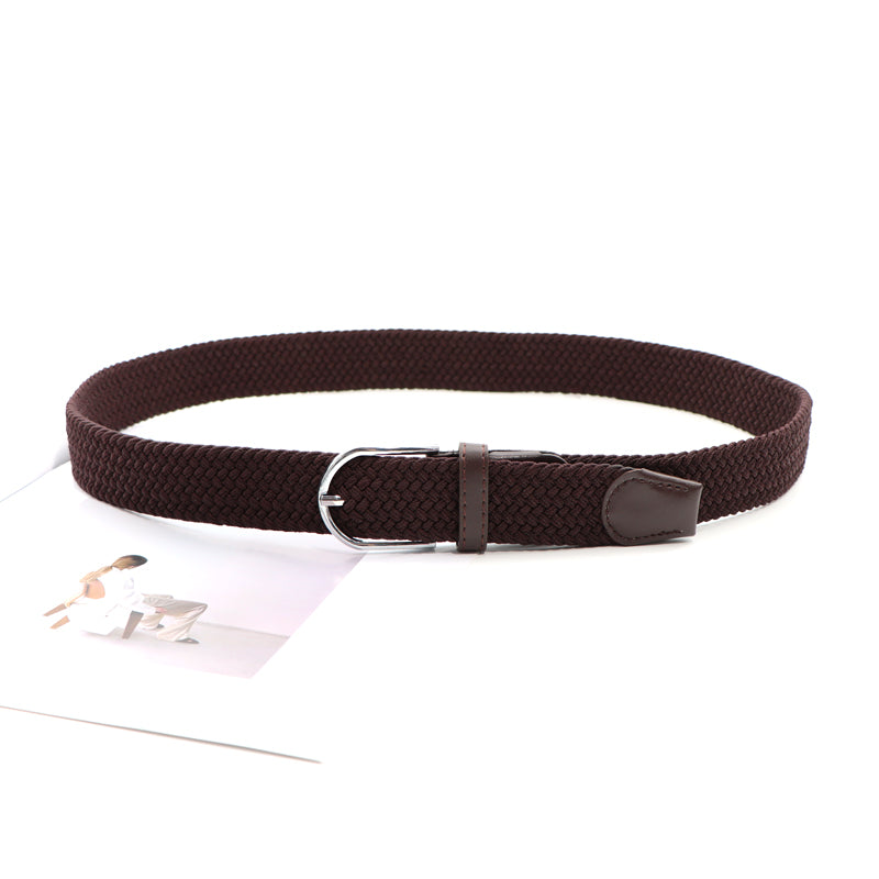 Braided Elastic Belt – New Casual Versatile Stretch Belt